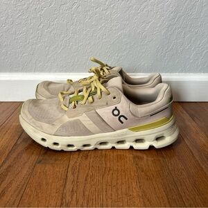 On Cloud Walkgood Running Shoes Cloudrunner Men’s Size 12.5 Tan